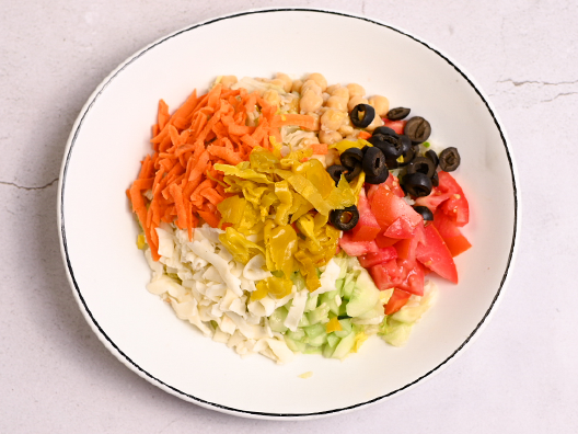 picture of chopped italian salad