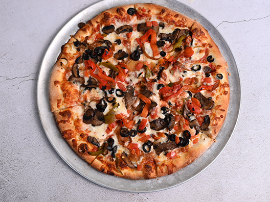 picture of vegetarian pizza